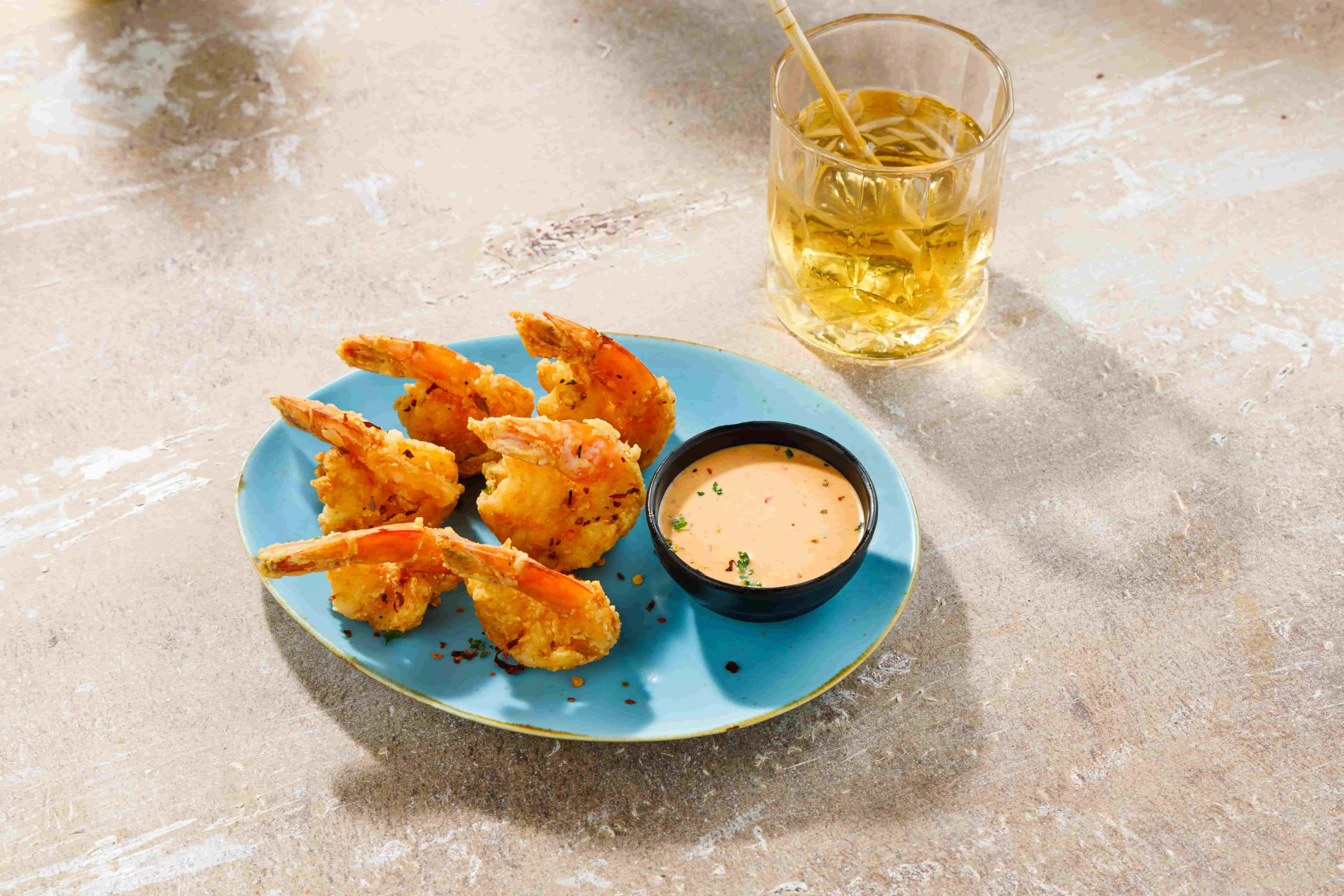 Butter Garlic Prawns